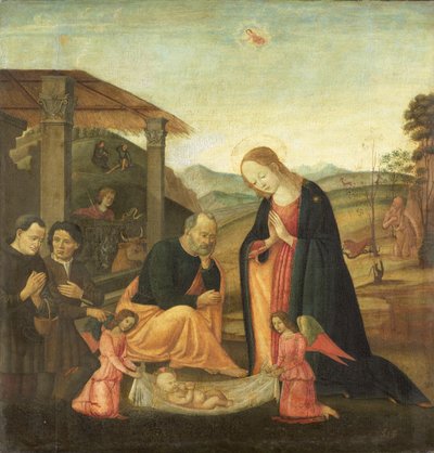 La Adoración del Niño de Sandro Botticelli